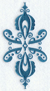Damask Snowflake 2