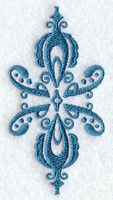 Damask Snowflake 2