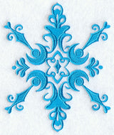 Damask Snowflake 3