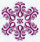 Damask Snowflake 4