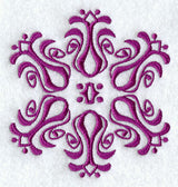 Damask Snowflake 4