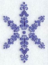 Damask Snowflake 5