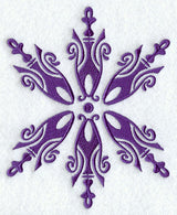 Damask Snowflake 6