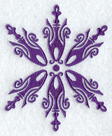 Damask Snowflake 6