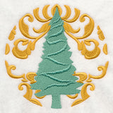 Deck the Halls in Damask - Tree