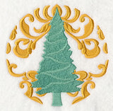 Deck the Halls in Damask - Tree