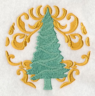 Deck the Halls in Damask - Tree