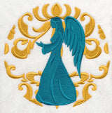 Deck the Halls in Damask - Angel