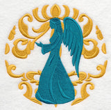 Deck the Halls in Damask - Angel