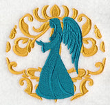 Deck the Halls in Damask - Angel