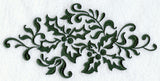 Christmas Damask Holly