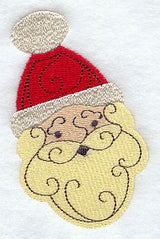 Christmas Doodle Santa Claus