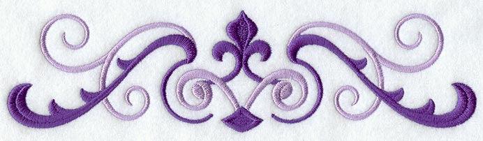 Spiral Symmetry Border