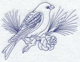 Pine Grosbeak (Bluework)