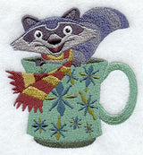 Coffee Cup Raccoon