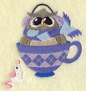 Coffee Cup Owl