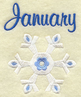 Monthly Celebrations - January - Snowflake