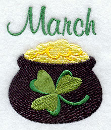 Monthly Celebrations - March - Pot o' Gold
