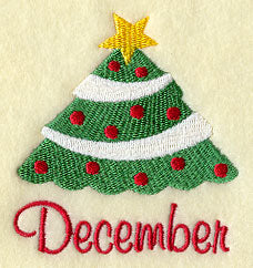 Monthly Celebrations - December - Christmas Tree