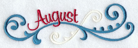 Monthly Celebrations Border - August