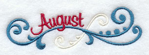Monthly Celebrations Border - August