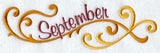 Monthly Celebrations Border - September
