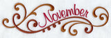Monthly Celebrations Border - November