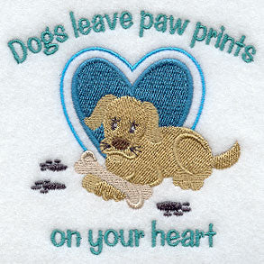 Dogs Leave Paw Prints on Your Heart