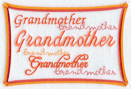 Relative Text - Grandmother