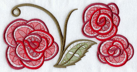 Light and Lovely Roses Rectangle