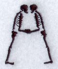 Skeleton Letter A - 1 3/4 Inch