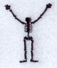Skeleton Letter Y - 1 3/4 Inch