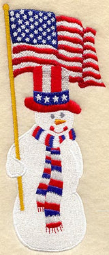 Patriotic Snow Pal