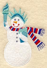 Lady Liberty Snow Pal