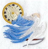 Father Time with Clock