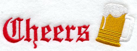 Beer Mug with Cheers