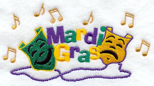 Mardi Gras Drama Masks