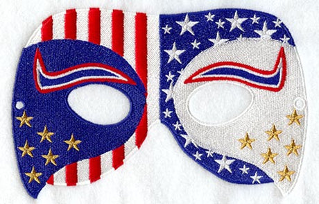 Patriotic King Mask - Large