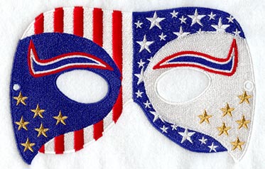 Patriotic King Mask - Large