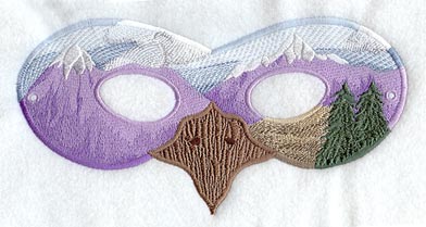 Wilderness Jester Mask - Large