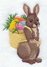 Easter Bunny with Backpack