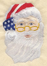 Patriotic Santa