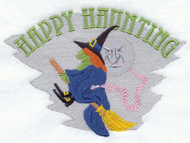 Frieda the Witch & Broom Scene