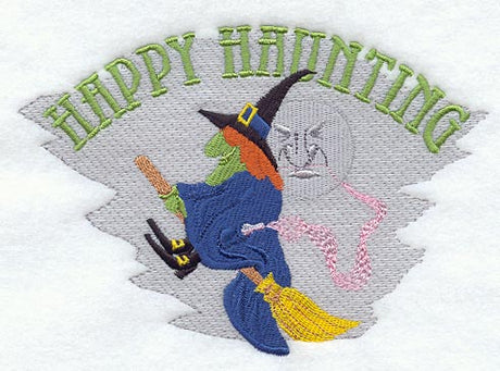 Frieda the Witch & Broom Scene