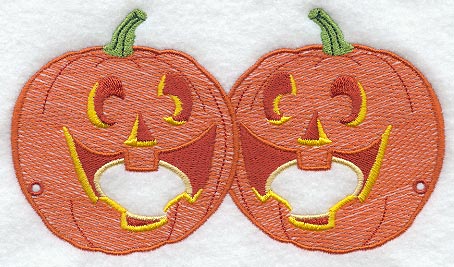 Pumpkin Pair Mask - Large