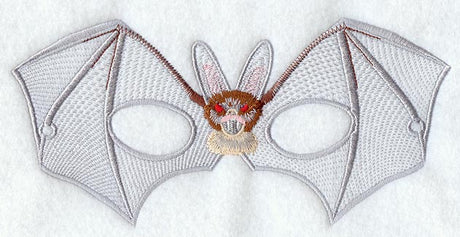 Bat Half Mask - Large