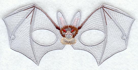 Bat Half Mask - Large