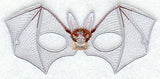 Bat Half Mask - Large