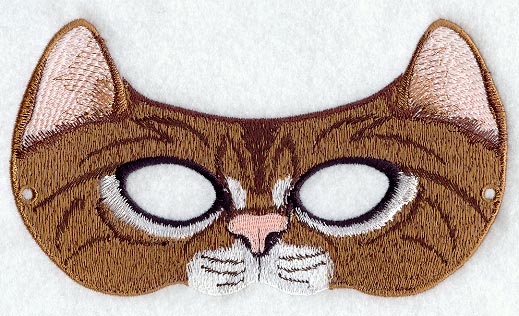 Cat Half Mask - Large