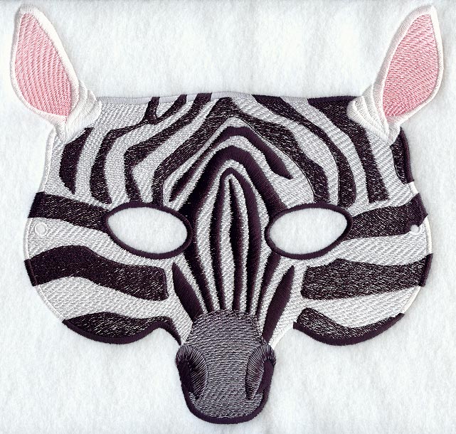 Zebra Mask - Large
